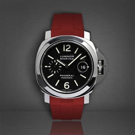 red panerai strap